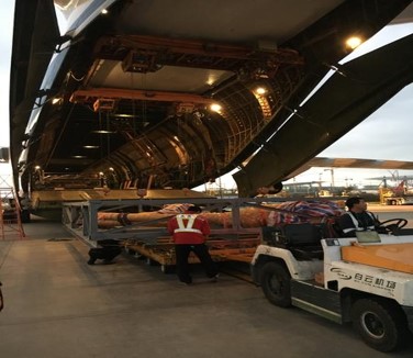 超大型货物包机-土耳其桥梁建设组件4
